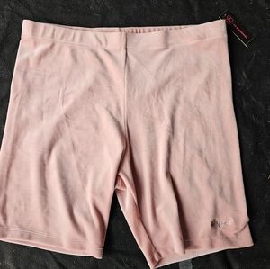Never worn pink biker shorts